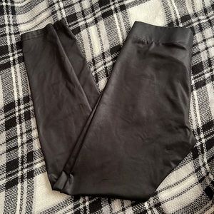 Mossimo Faux Leather Leggings Size Small